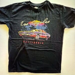 Brisco Los Angeles black car Graphic T shirt women’s junior size M